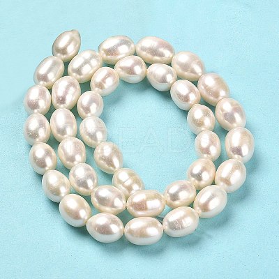 Natural Cultured Freshwater Pearl Beads Strands PEAR-E016-193-1