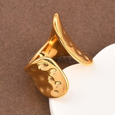 304 Stainless Steel Cuff Open Rings RJEW-D336-02G-1