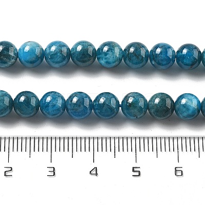 Natural Apatite Beads Strands LS-G-O186-G01-01-1