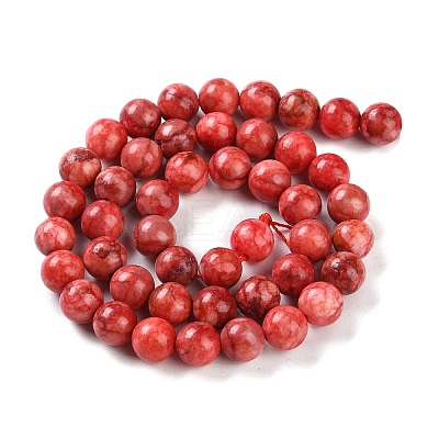 Natural Turquoise Dyed Beads Strands TURQ-U001-02C-1