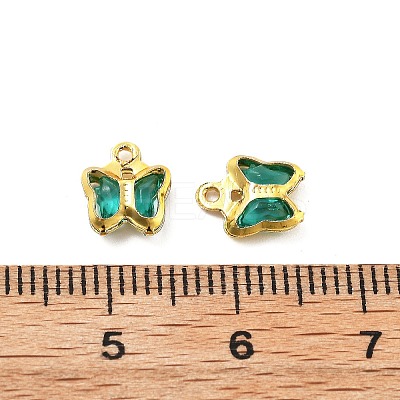 Glass Charms KK-R216-19G-01-1