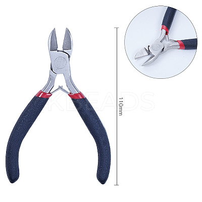 Carbon Steel Jewelry Pliers Sets DIY-YW0001-13-1