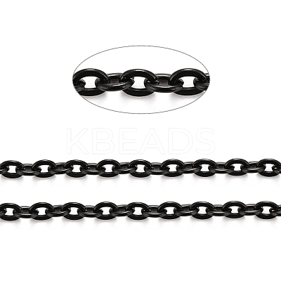 PVD Vacuum Plating 304 Stainless Steel Cable Chains CHS-K016-01EB-1