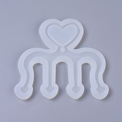 Music Book Clip Food Grade Silicone Molds DIY-WH0146-45F-1