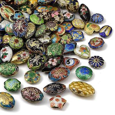 Handmade Cloisonne Beads CLB-Z001-13G-1