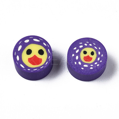 Handmade Polymer Clay Beads CLAY-N008-035A-1