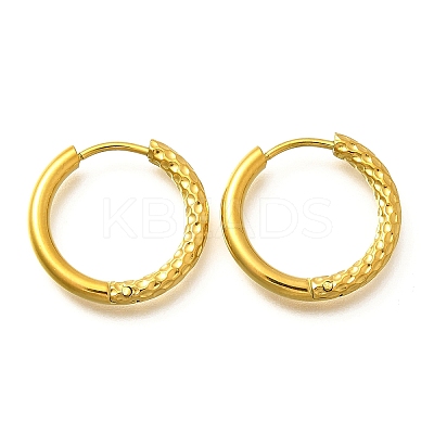 304 Stainless Steel Hoop Earrings for Women EJEW-M068-16C-G-1