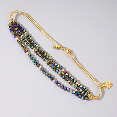 Bohemian Style Brass Charm Bracelets KL4683-5-1