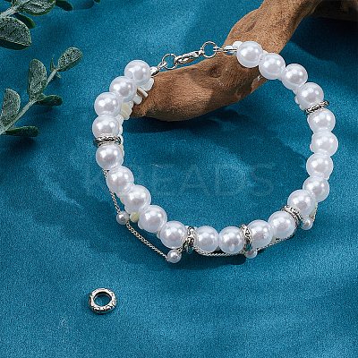 6Pcs 925 Sterling Silver European Beads STER-PH0004-79-1