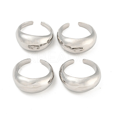 4Pcs Alloy Open Cuff Rings Kit for Women LS-RJEW-K260-05P-1