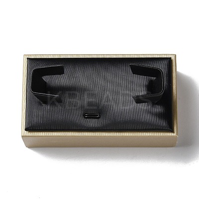 Wood Coverd with PU Leather Bracelet Display Pedestals ODIS-C010-04-1