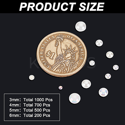 DIY Cabochons Jewelry Making Finding Kit DIY-AR0002-89-1