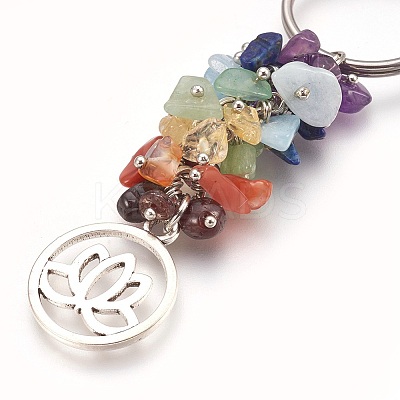 Natural Gemstone Keychain X-KEYC-JKC00163-01-1