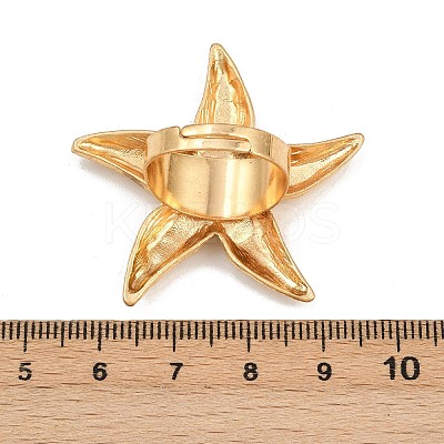 Alloy Adjustable Finger Rings Sets for Women RJEW-B071-01G-1