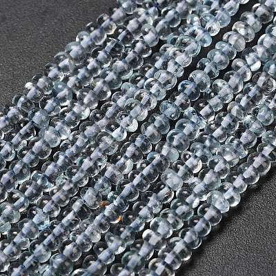 Natural Aquamarine Beads Strands G-Z114-A02-1