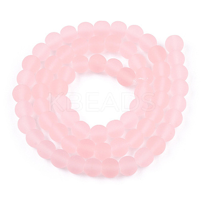 Transparent Glass Beads Strands LS-GLAA-T032-T6mm-MD10-1