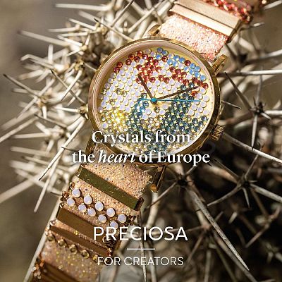 Preciosa® Crystal Hotfix Flatback Stones Y-PRC-HSS12-70010-1