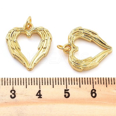 Rack Plating Brass Pendants KK-S371-04G-02-1