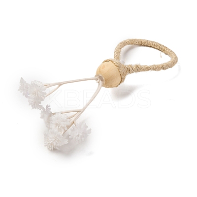 Jute Twine Napkin Rings AJEW-U016-01D-1