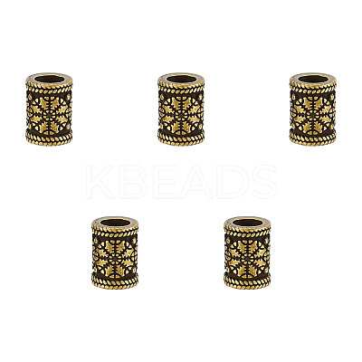 5Pcs 304 Stainless Steel European Beads STAS-UN0059-69-1
