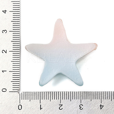 Gradient Color Opaque Resin Decoden Cabochons CRES-P036-01A-01-1