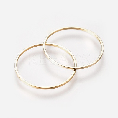 Brass Linking Rings X-EC18722MM-G-1