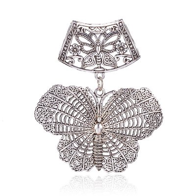 Tibetan Style Alloy Pendants PALLOY-F160-02AS-1