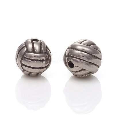 304 Stainless Steel Beads STAS-I134-04AS-1