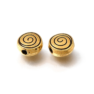 Tibetan Style Alloy Beads AL-CBA3B63-12AG-1