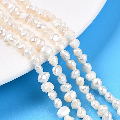 Natural Cultured Freshwater Pearl Beads Strands LS-PEAR-N014-03C-1