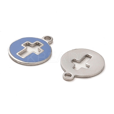 304 Stainless Steel Charms STAS-L022-092P-1