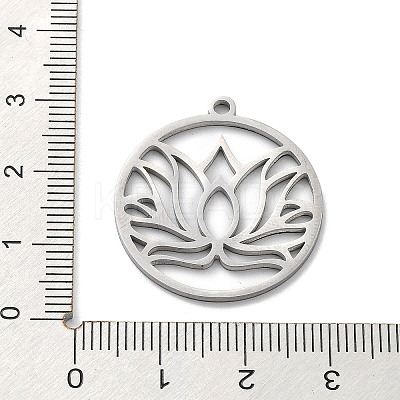 Non-Tarnish 304 Stainless Steel Pendants STAS-M323-52P-1