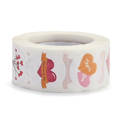Thank You Theme Self Adhesive Paper Stickers LS-DIY-M023-02A-1
