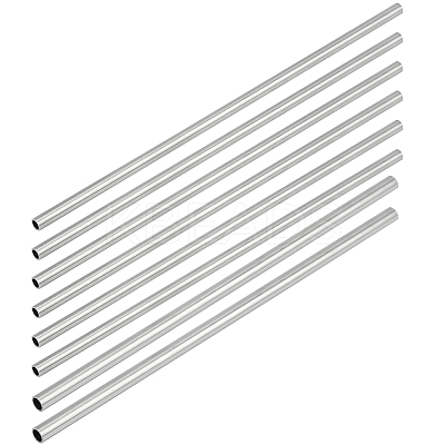 8Pcs 2 Style 304 Stainless Steel Hollow Bars FIND-BC0005-57-1