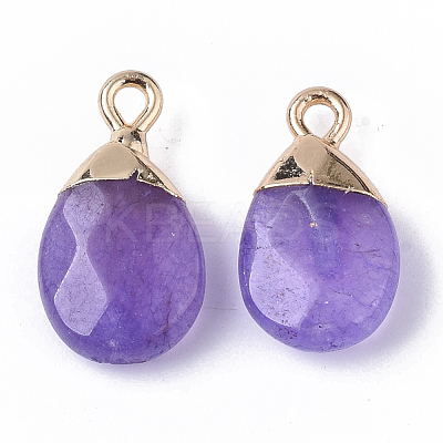 Natural White Jade Pendants G-S359-017H-1