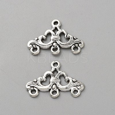 100Pcs Tibetan Style Alloy Chandelier Component Links FIND-WH0431-31G-1