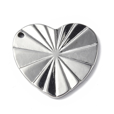 Non-Tarnish 304 Stainless Steel Pendants STAS-B034-03P-1