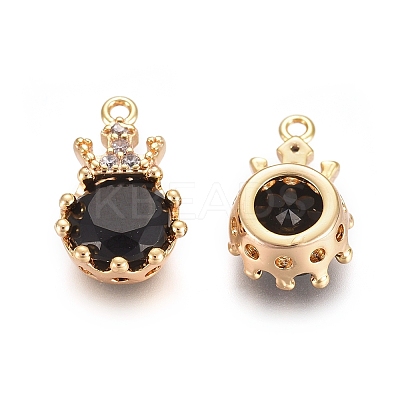 Brass Glass Pendants LS-KK-P138-09G-1
