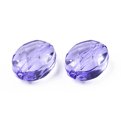 Transparent Acrylic Beads TACR-S154-18A-47-1