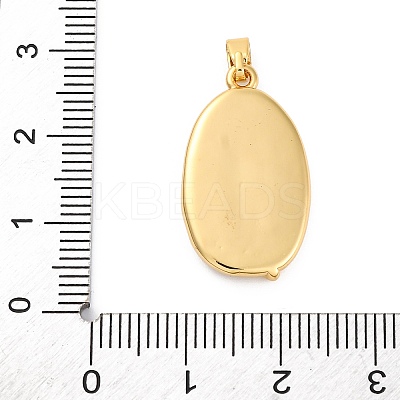 Brass Enamel Pendants KK-Z084-15G-02-1