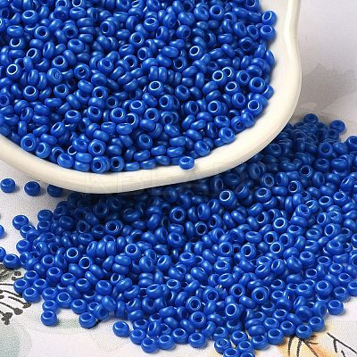 Baking Paint Glass Seed Beads SEED-P006-03A-25-1