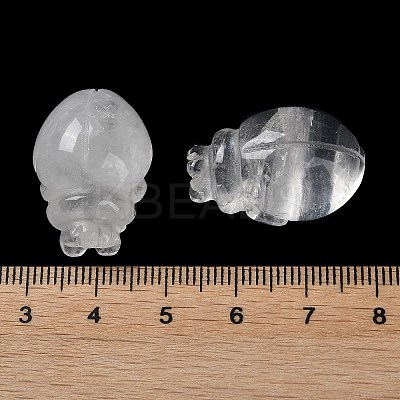Natural Quartz Crystal Carved Healing Figurines G-B062-02F-1