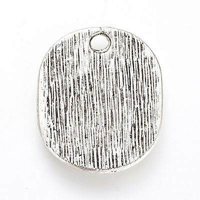 Tibetan Style Alloy Pendants X-TIBE-S302-21AS-RS-1