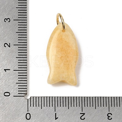 Natural Topaz Jade Pendants G-A297-01G-06-1
