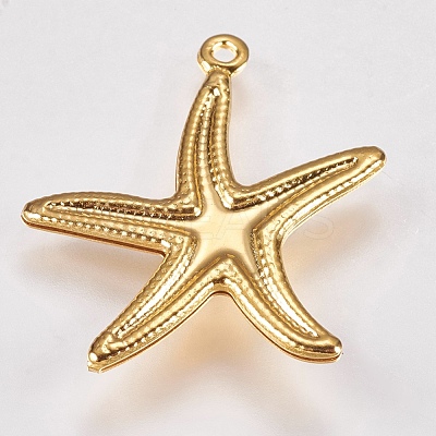 304 Stainless Steel Pendants STAS-G173-08G-1