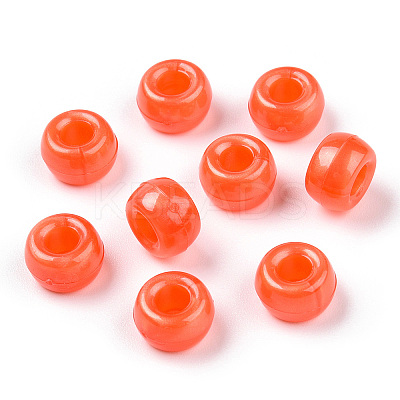 Plastic Pearlized Beads KY-T025-01-D05-1