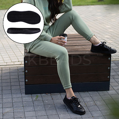 Anti Skid Synthetic Rubber Shoes Bottom Heel Sole FIND-WH0816-097D-1