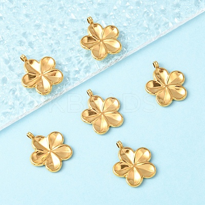 6Pcs 304 Stainless Steel Pendants STAS-YW0003-27-1