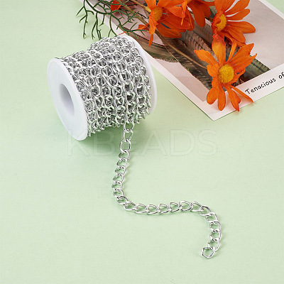 Aluminium Curb Chains X-CHA-T001-22S-1