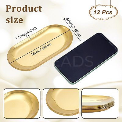 201 Stainless Steel Jewelry Storage Trays for Rings AJEW-WH0077-113-1
